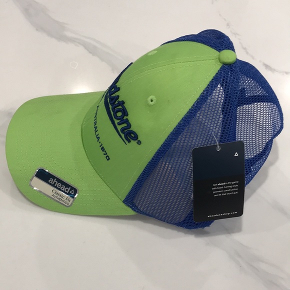 Blundstone Trucker Hat | snap back | green + blue - Picture 3 of 8